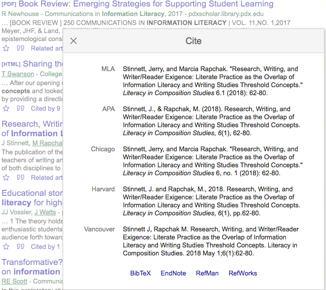 Beyond beyond search and&nbsp;cite